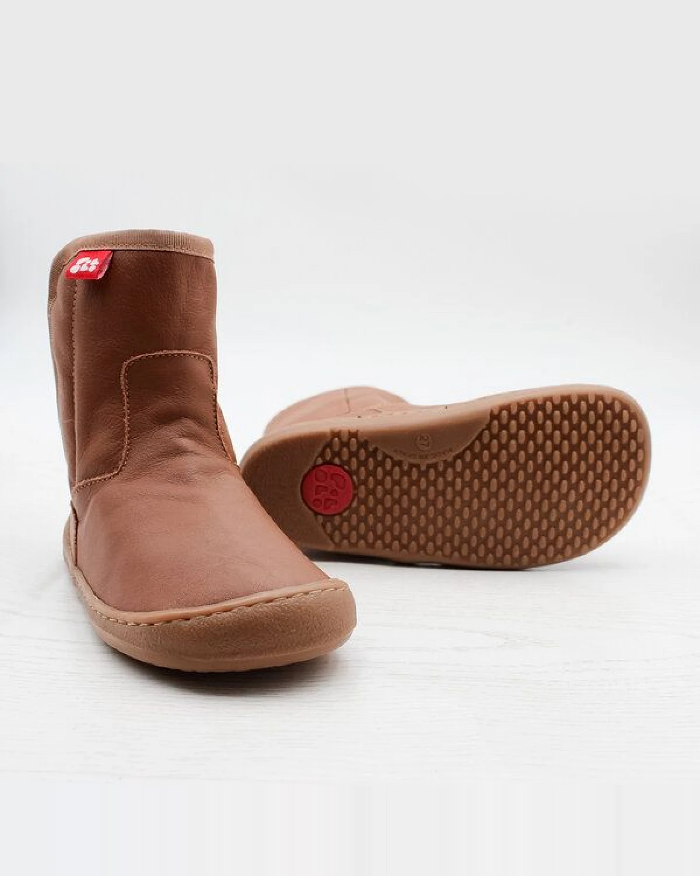 Pololo Barfuß Kinderstiefel aus Biowolle und chromfrei gegerbtem Leder – Ansicht 4