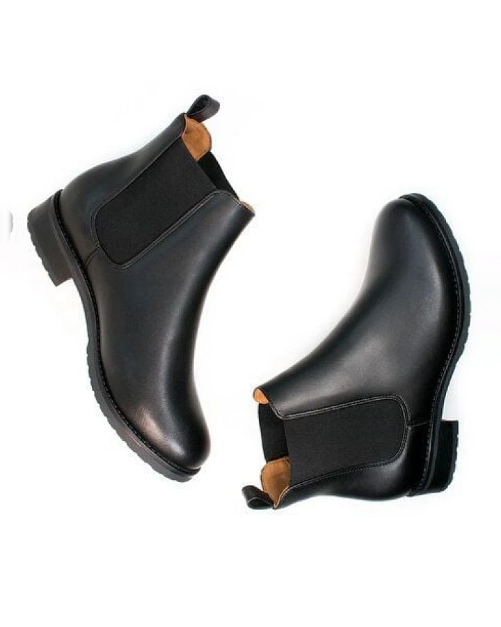 Will's Vegan Shop Luxe Smart Chelsea-Stiefel Herren