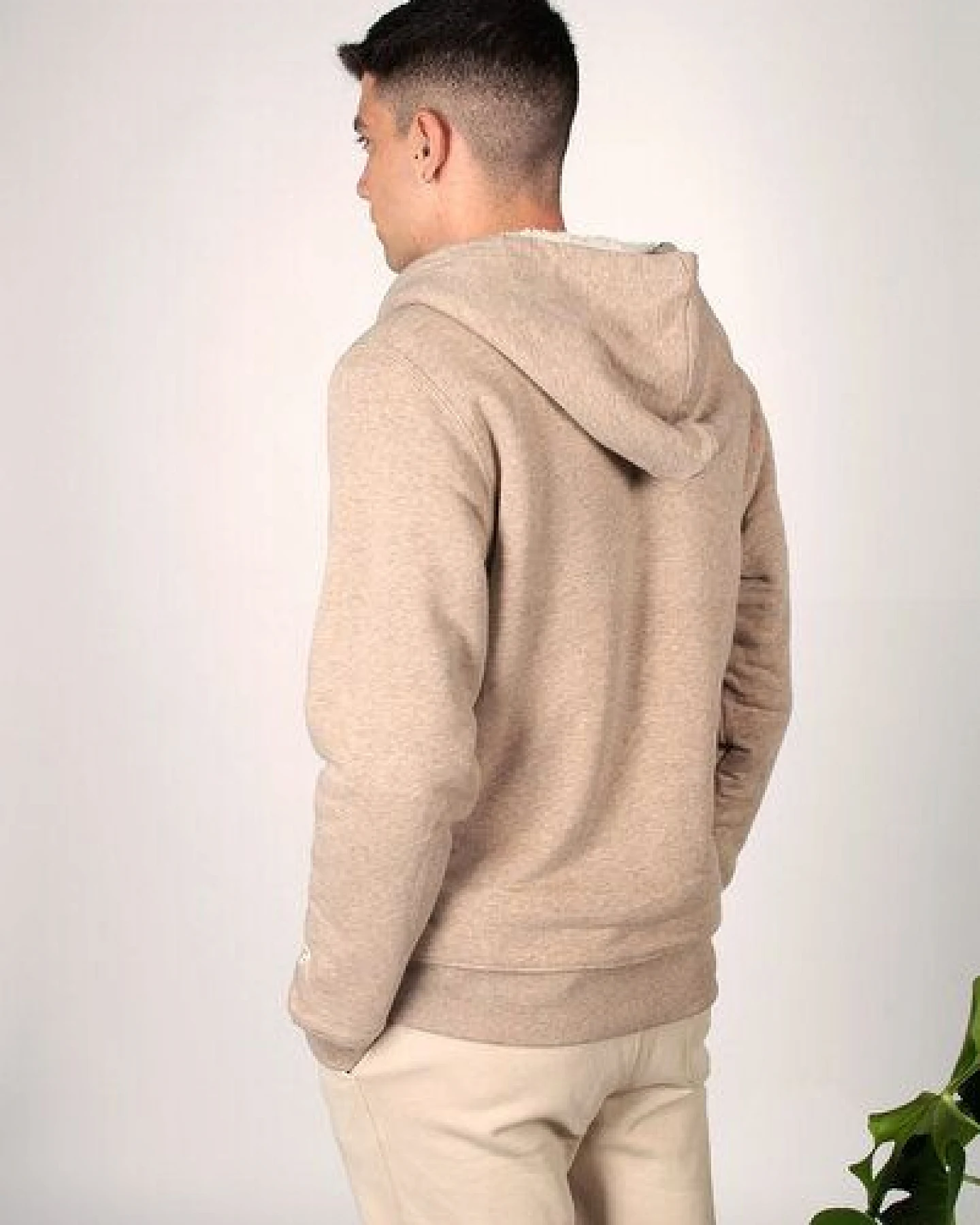 Greener Ephedra Sherpa Jacke mit Kapuze – Ansicht 3