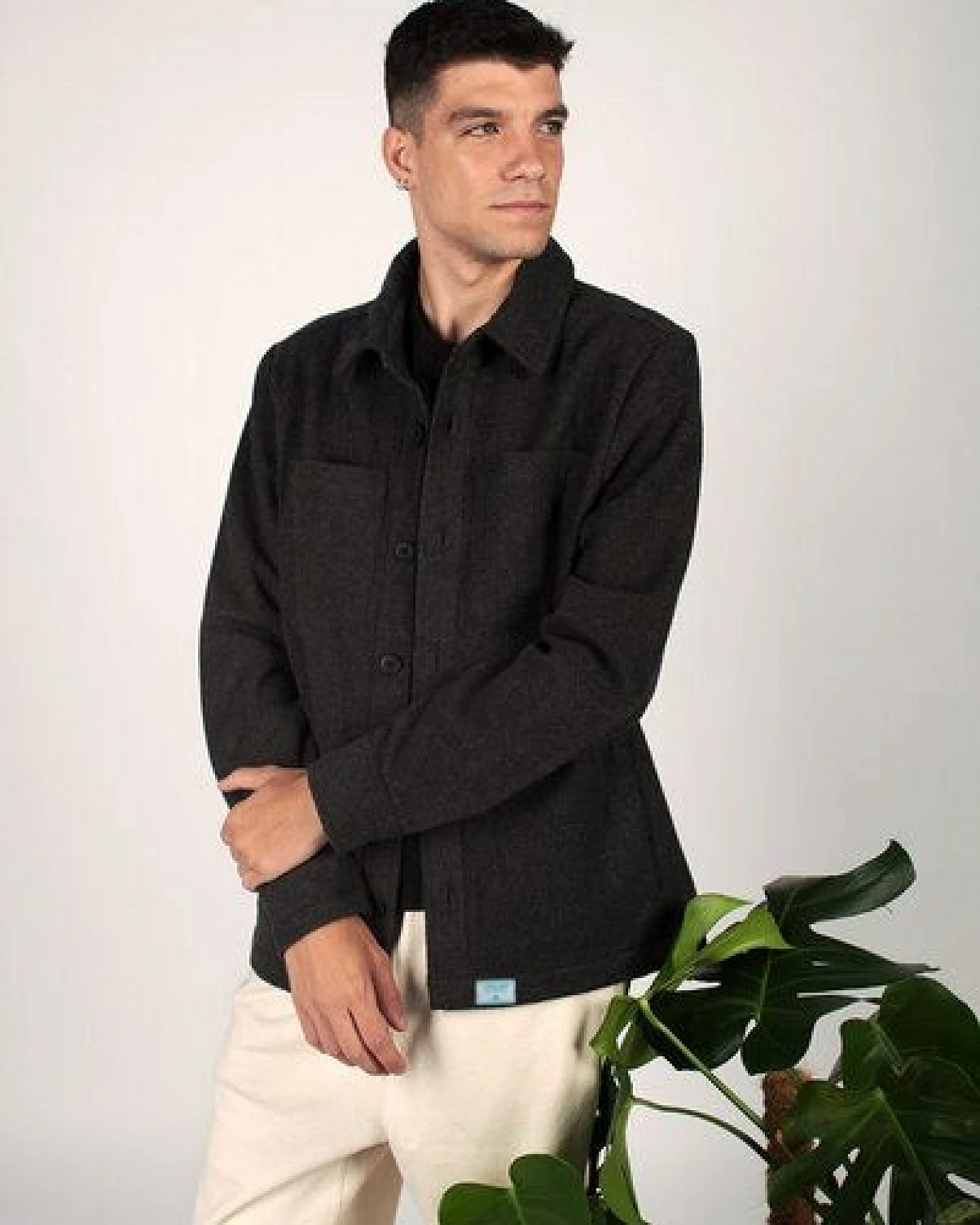 Greener 100% recycelte Jacke Nicandra mit normaler Passform – Ansicht 4