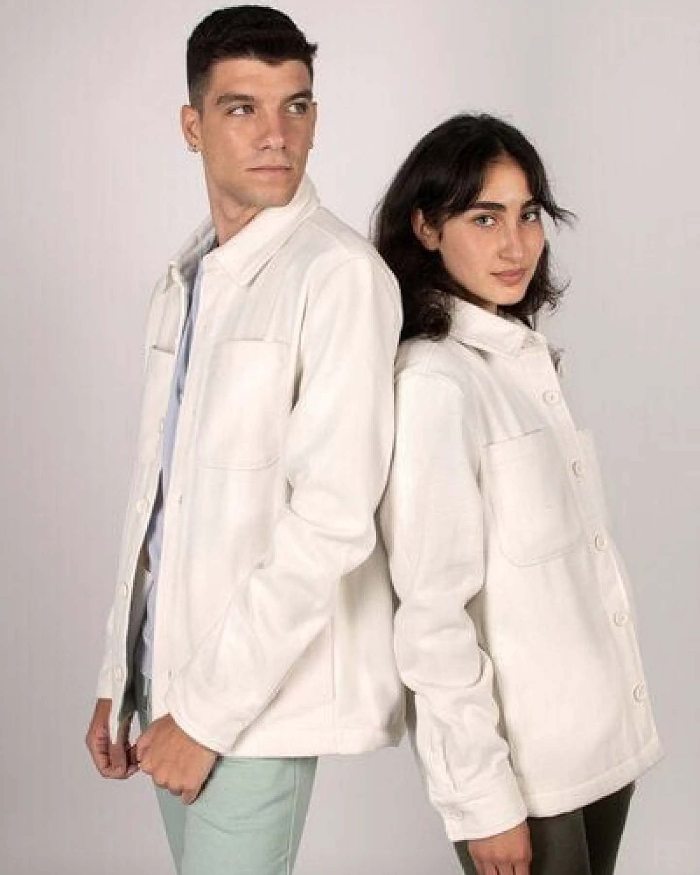 Greener 100% recycelte Jacke Nicandra mit normaler Passform – Ansicht 3
