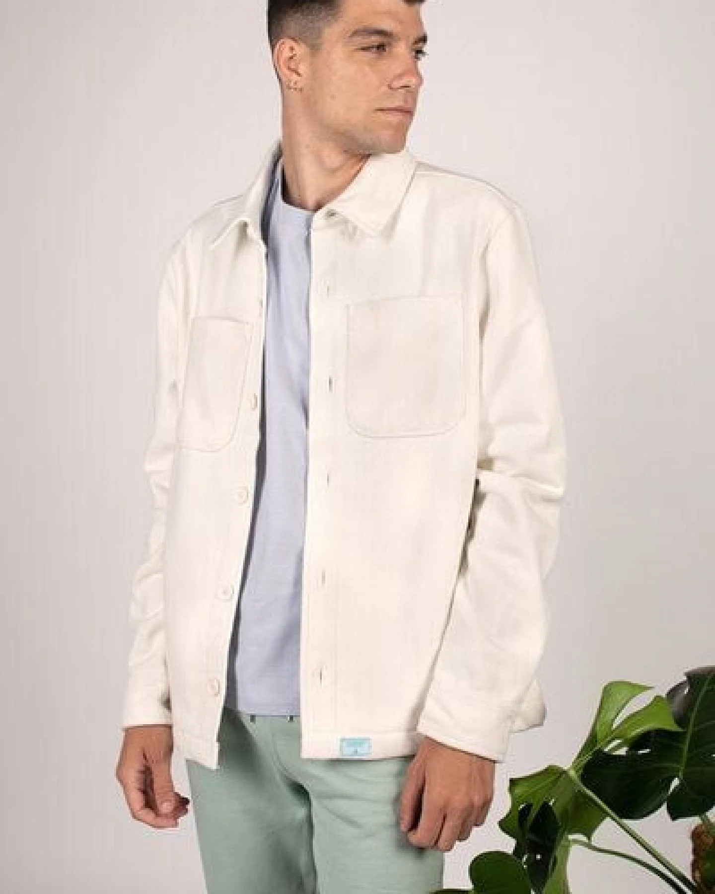 Greener 100% recycelte Jacke Nicandra mit normaler Passform – Ansicht 4