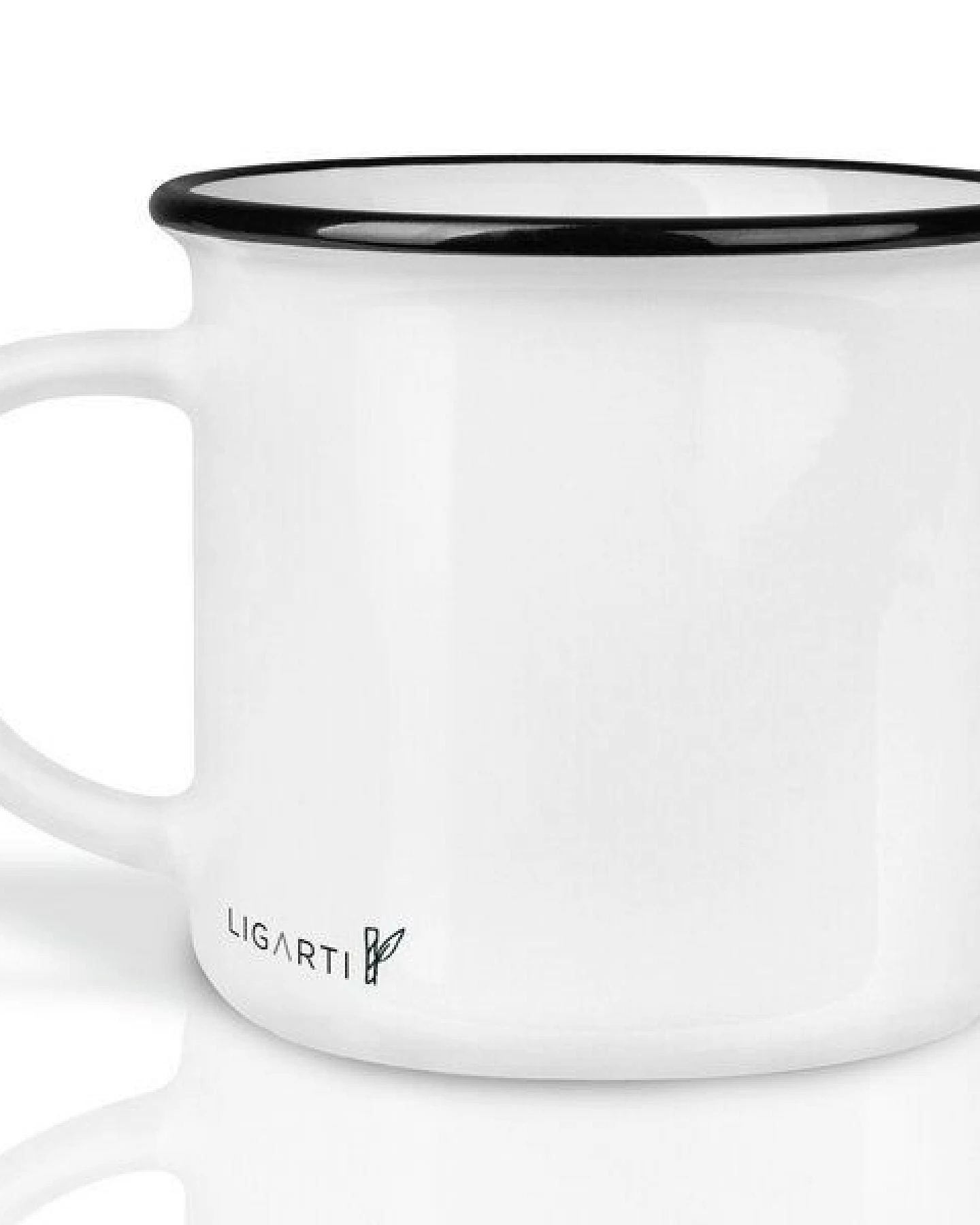 LIGARTI Keramiktasse – Panda Pause – Ansicht 2