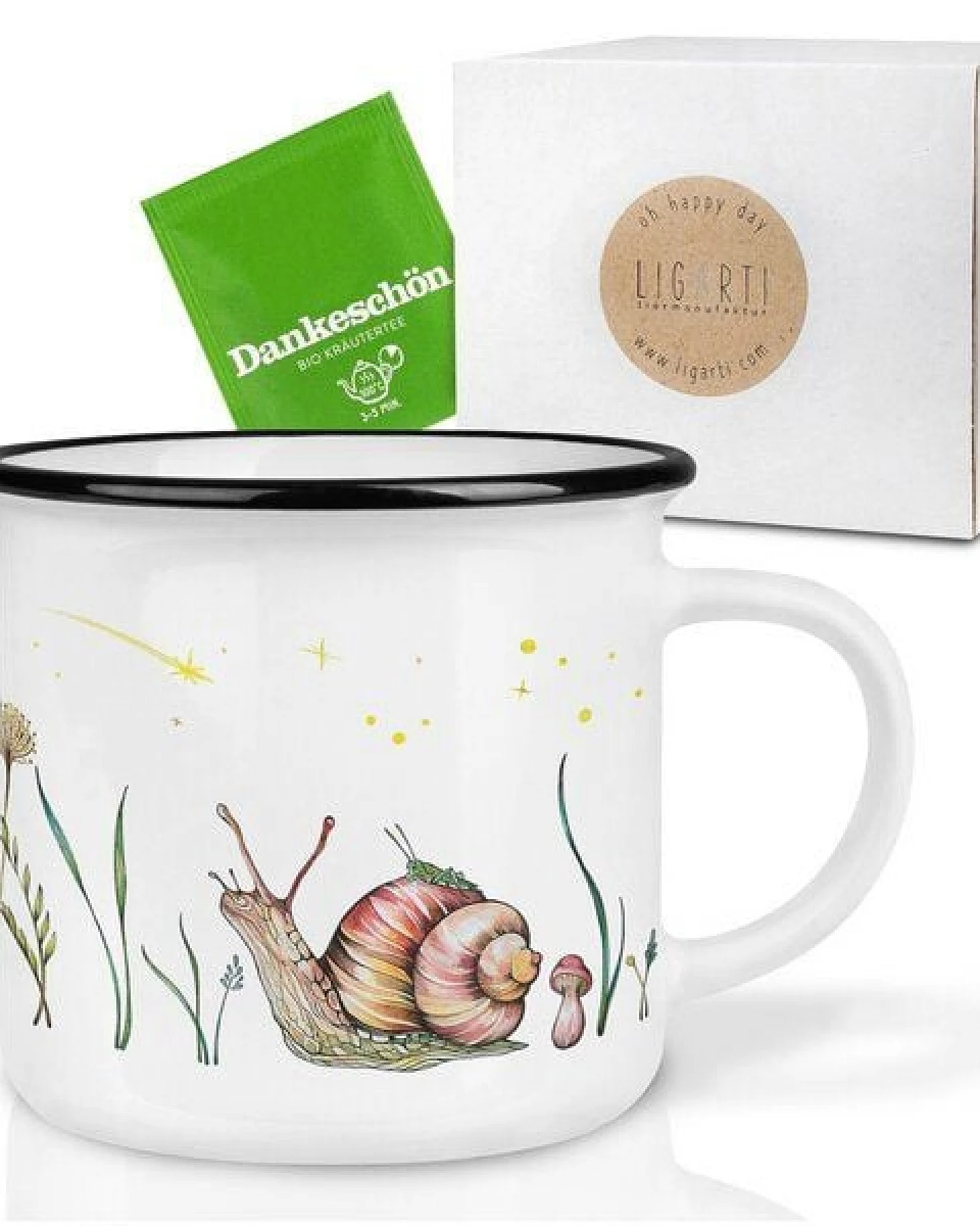 LIGARTI Keramiktasse – Sternengucker – Ansicht 3