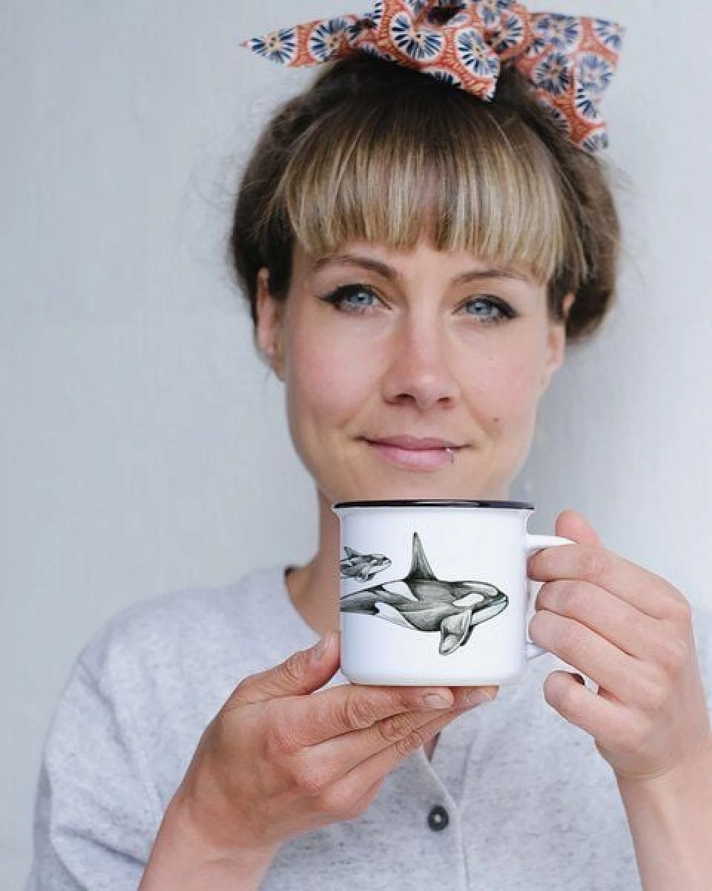 LIGARTI Keramiktasse – Orcas – Ansicht 4