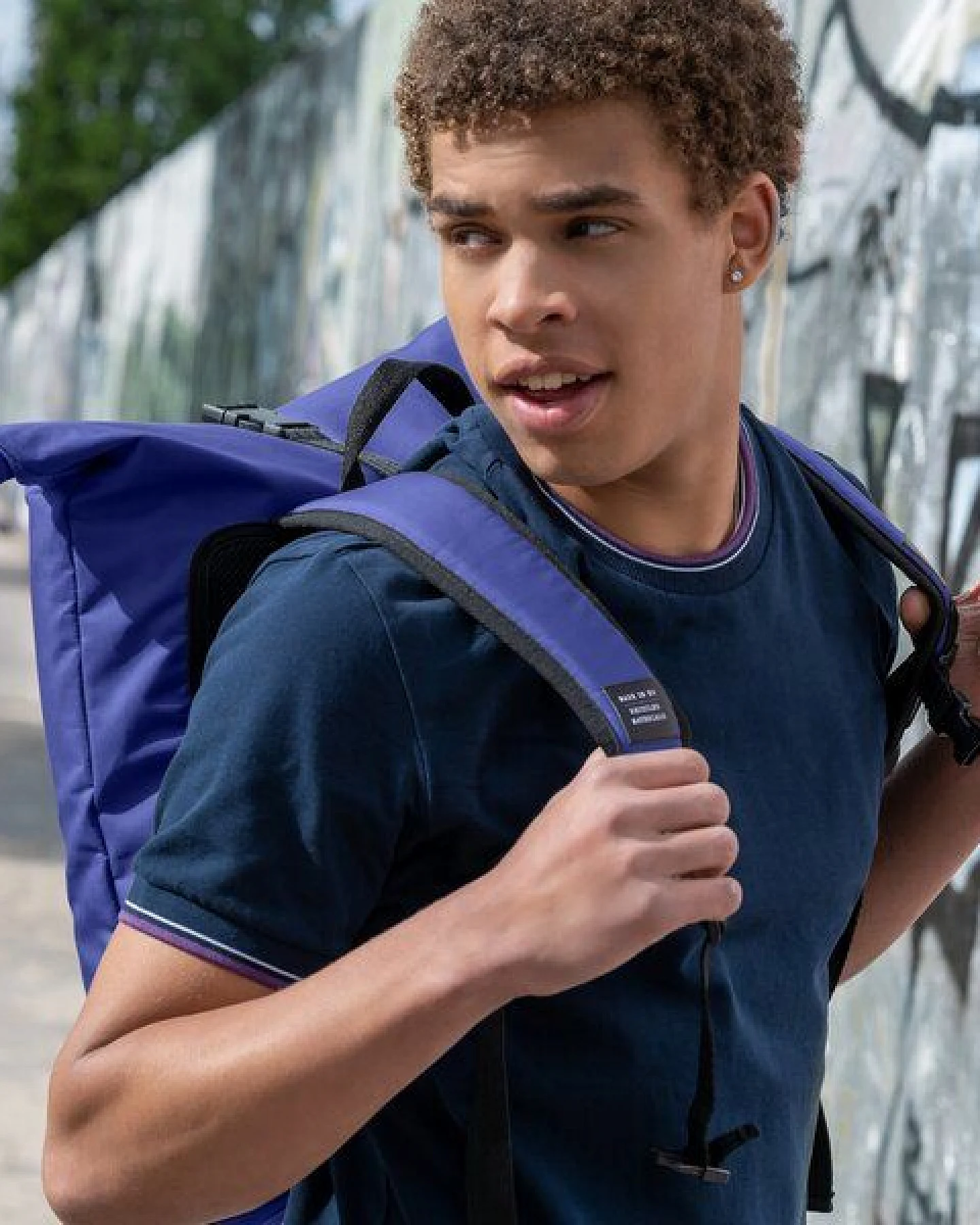 BOJE11 Rucksack aus alten Fischernetzen und recyceltem Plastik – Ansicht 3