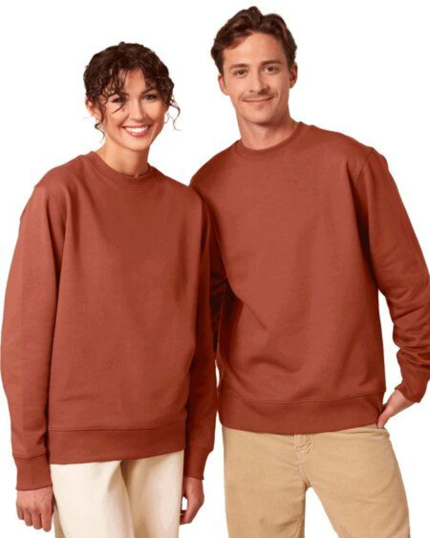 YTWOO Iconic Unisex Crewneck-Sweatshirt aus 100% Biobaumwolle – Ansicht 2