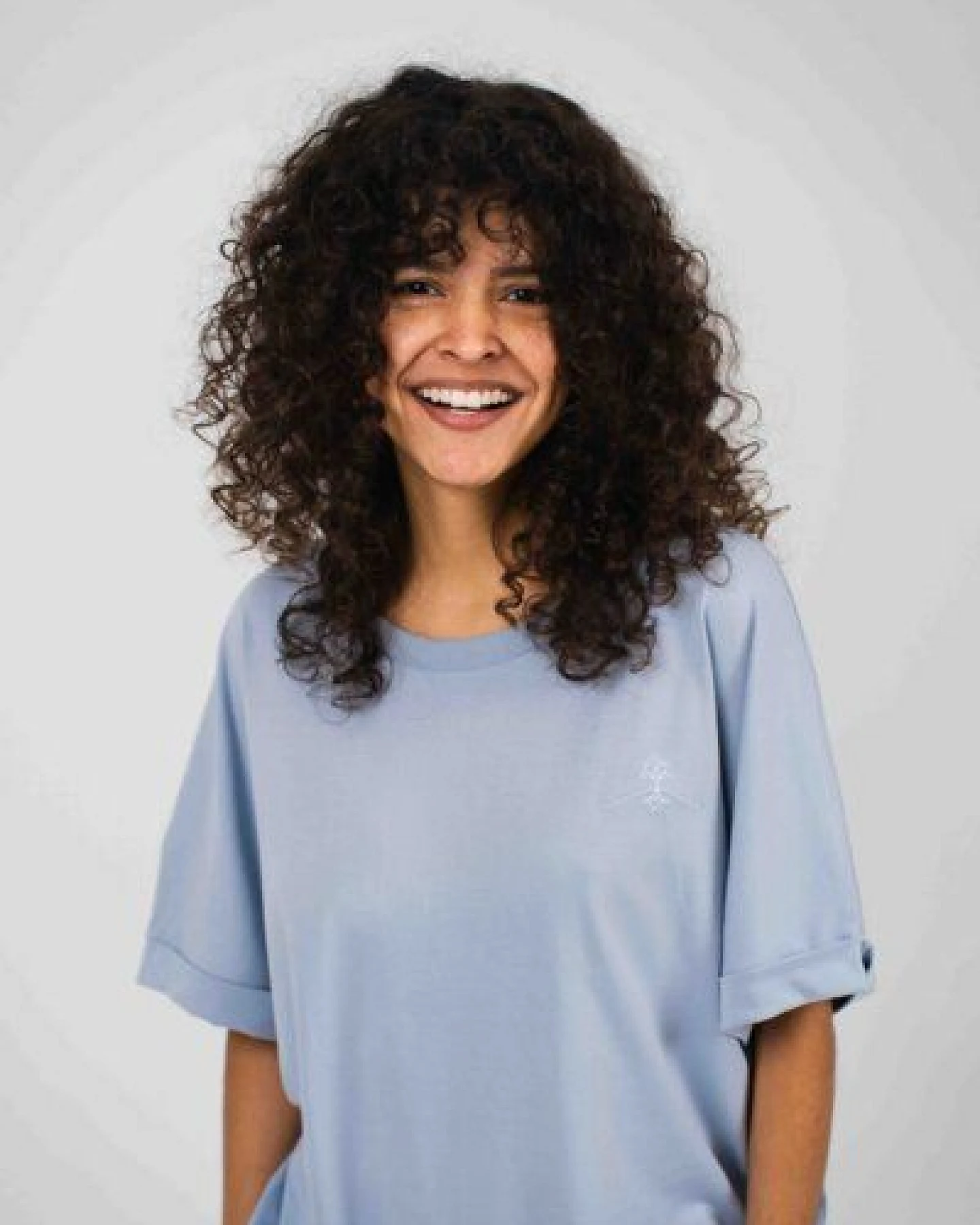 Greener Calendula T-Shirt mit Fledermausärmeln in Übergröße – Ansicht 4