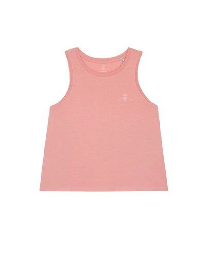 Greener Locker sitzendes Tanktop aus Bio-Baumwolle Pinnata