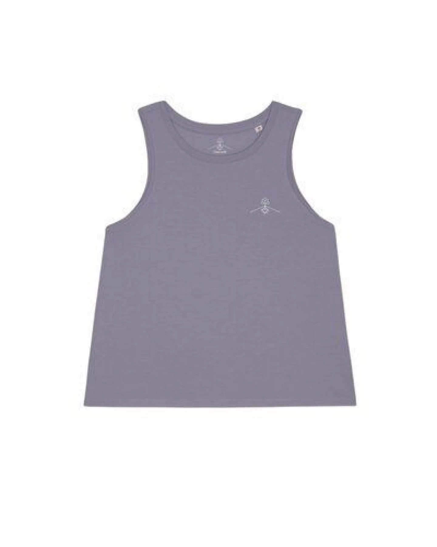 Greener Locker sitzendes Tanktop aus Bio-Baumwolle Pinnata – Ansicht 3