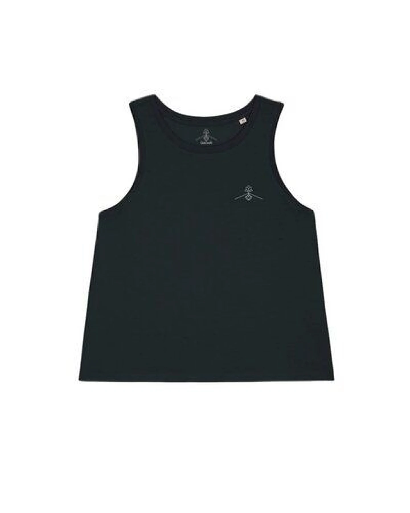 Greener Locker sitzendes Tanktop aus Bio-Baumwolle Pinnata – Ansicht 2