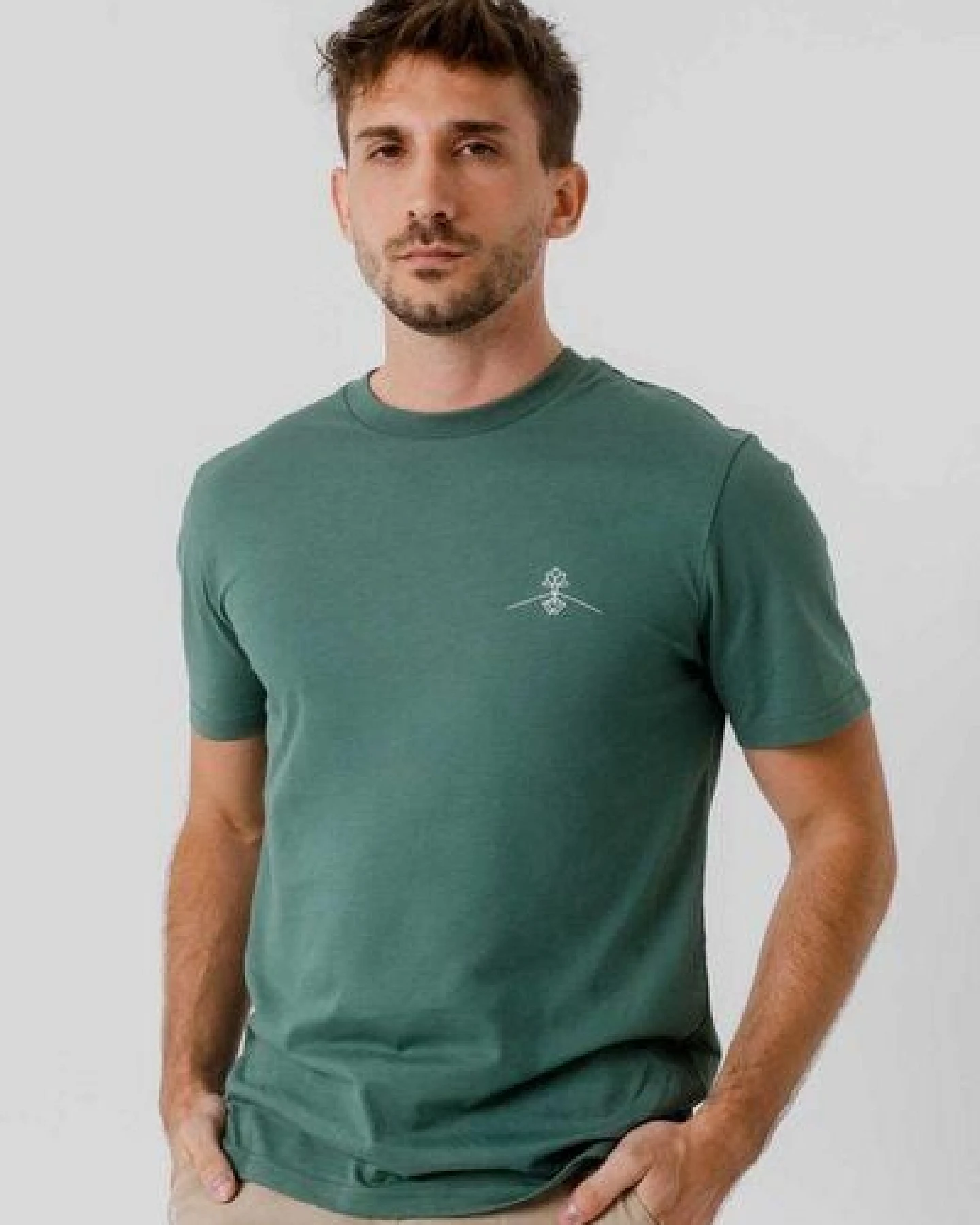 Greener Acer T-Shirt mit normaler Passform 100% Bio-Baumwolle – Ansicht 3