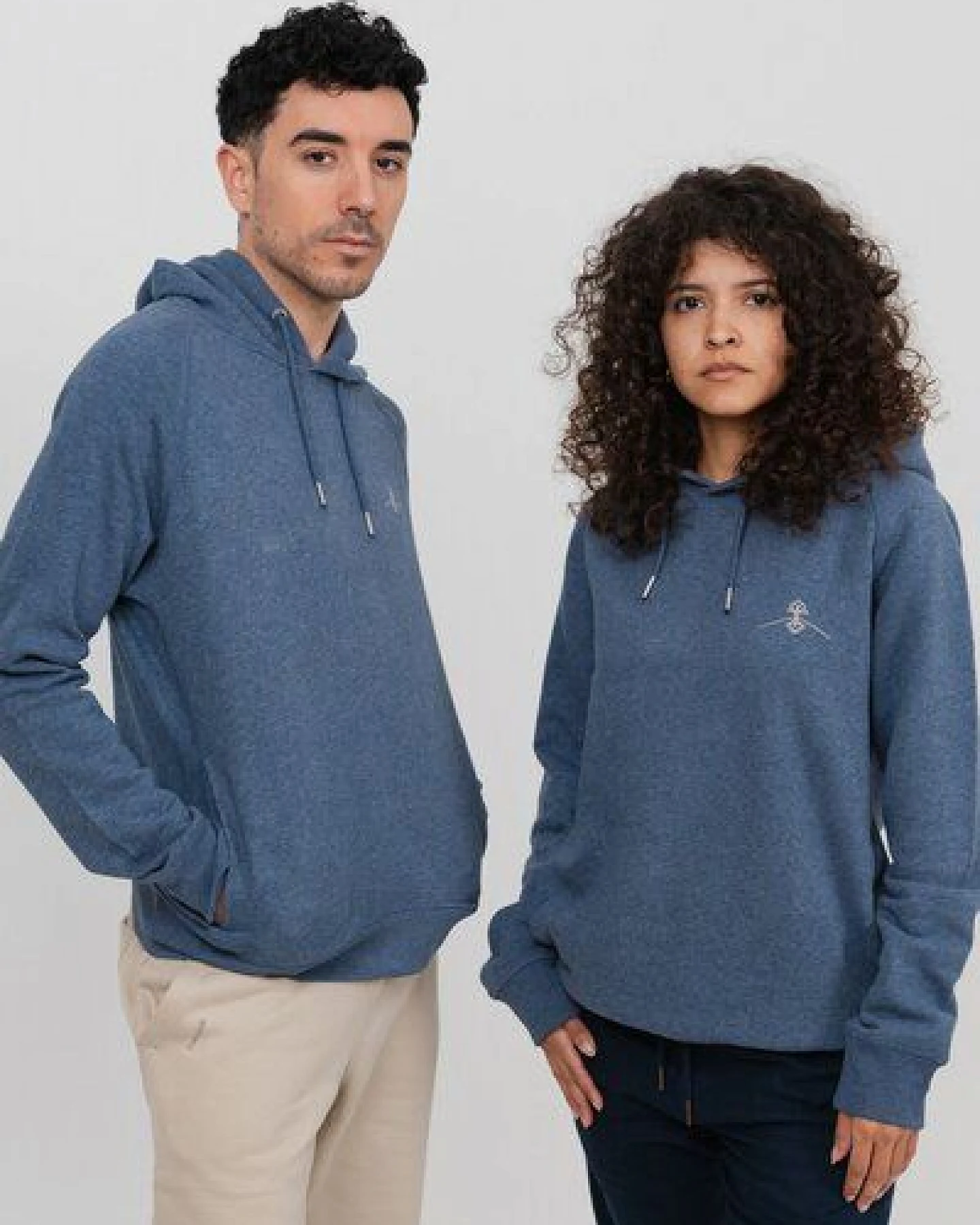 Greener Sweatshirt mit Kapuze und normaler Passform Persea – Ansicht 3