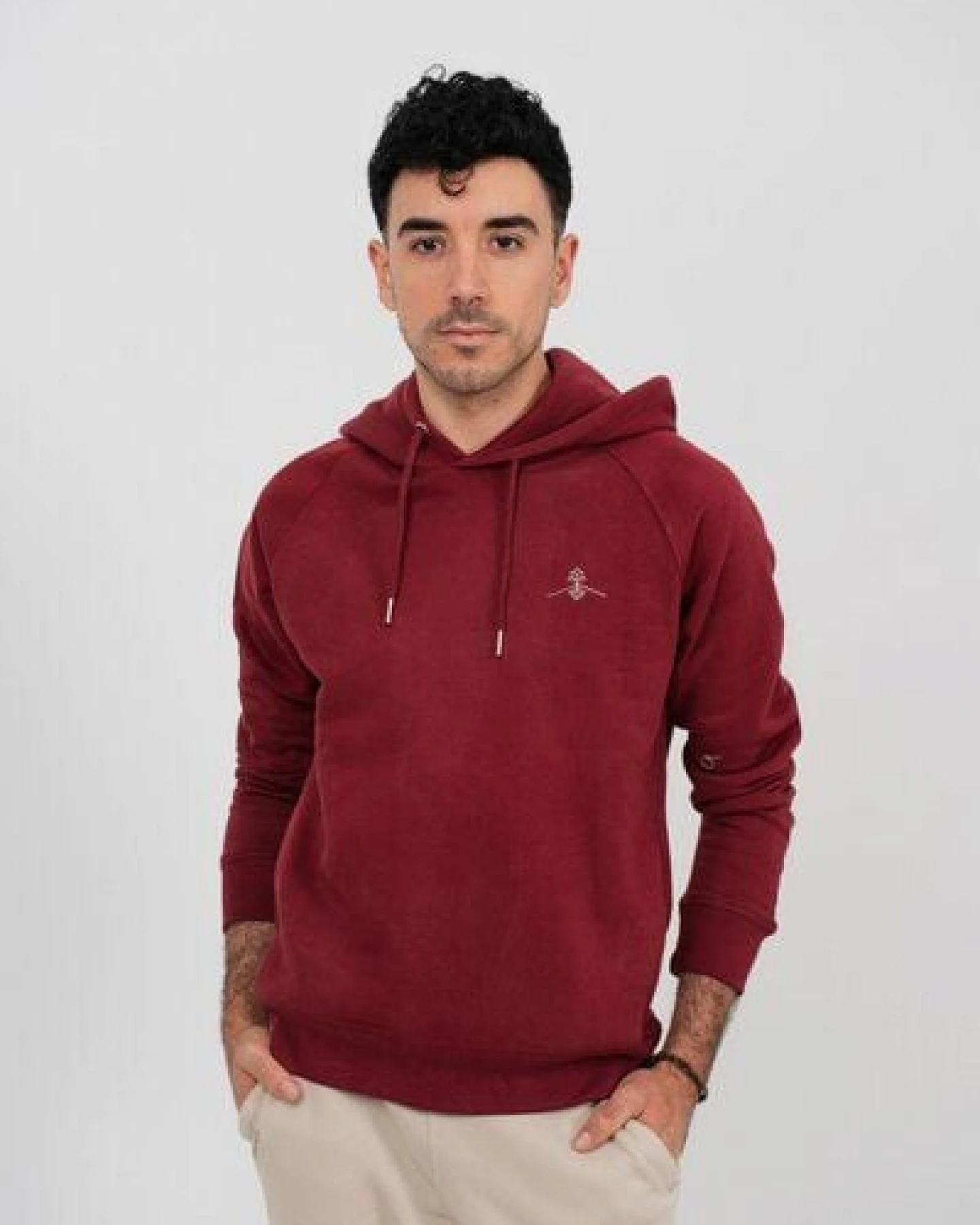 Greener Sweatshirt mit Kapuze und normaler Passform Persea – Ansicht 4