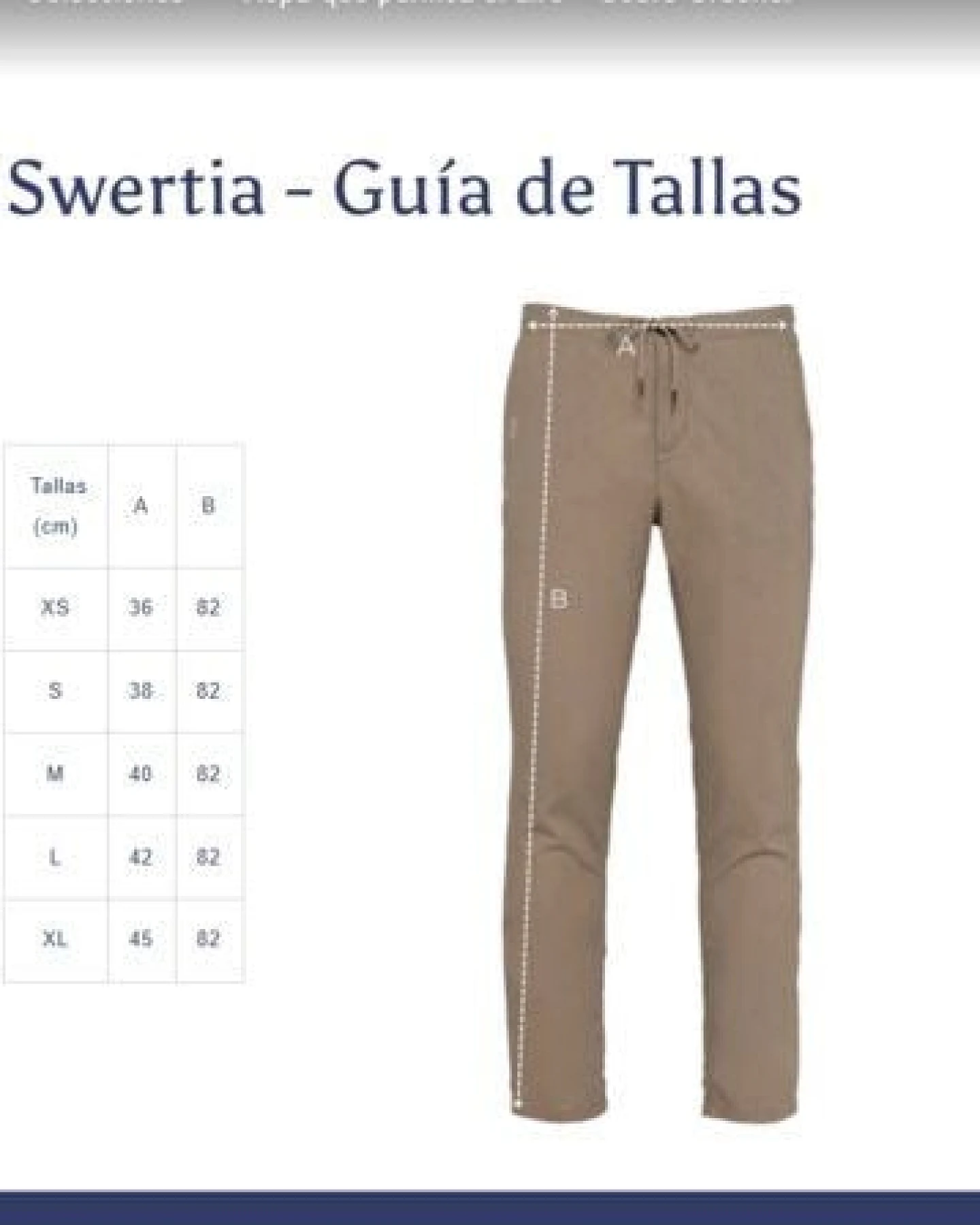 Greener Hose aus Bio-Leinen und Baumwolle mit normaler Passform Swertia – Ansicht 2