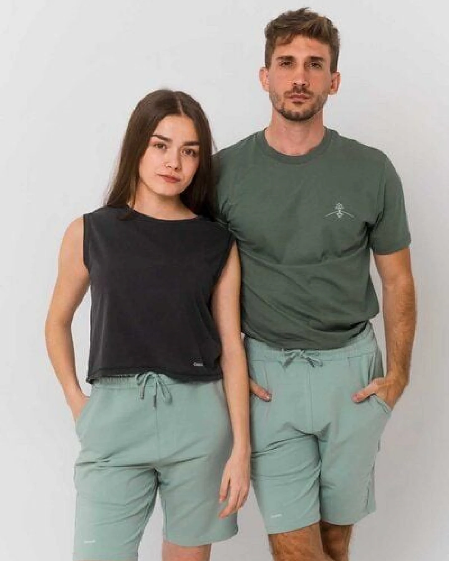 Greener Tencell Kurze Hosen Arnica – Ansicht 3