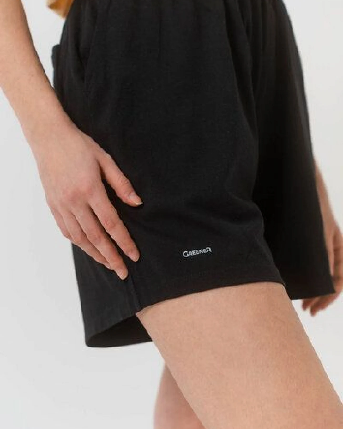 Greener Acorus Shorts aus lockerer Bio-Baumwolle – Ansicht 4