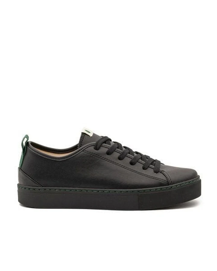 Vesica Piscis Footwear NIKOLA VEGAN SNEAKER BLACK OF CORN