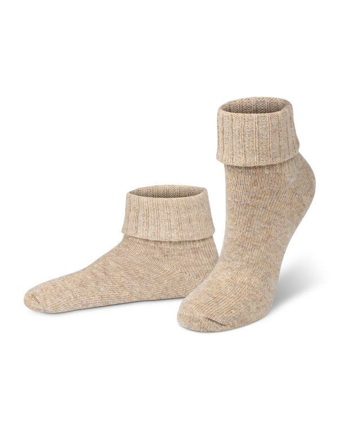 Bruno Barella Damen Thermo Umschlagsocken aus Alpaka- und Schafwolle – Perfekte Wärme und Komfort im praktischen 4er Set – Ansicht 2