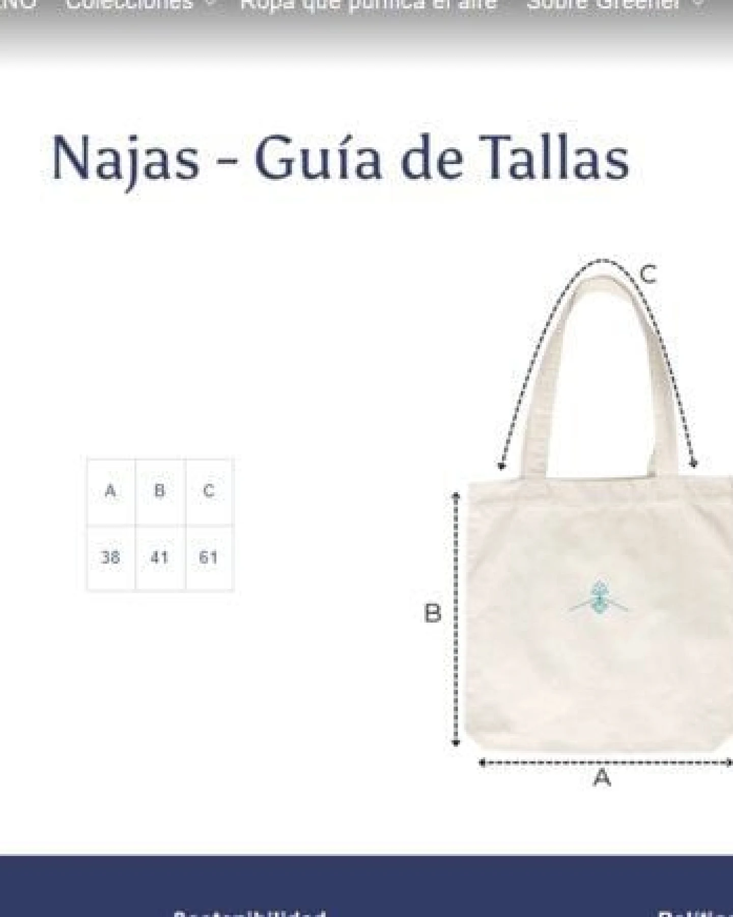 Greener Najas Netzbeutel aus 100% Bio-Baumwolle – Ansicht 2