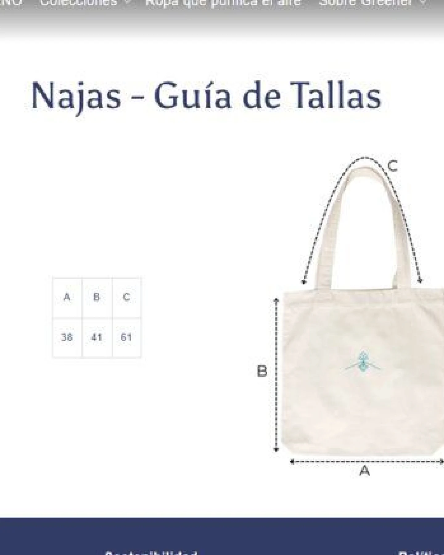 Greener Najas Netzbeutel aus 100% Bio-Baumwolle – Ansicht 2