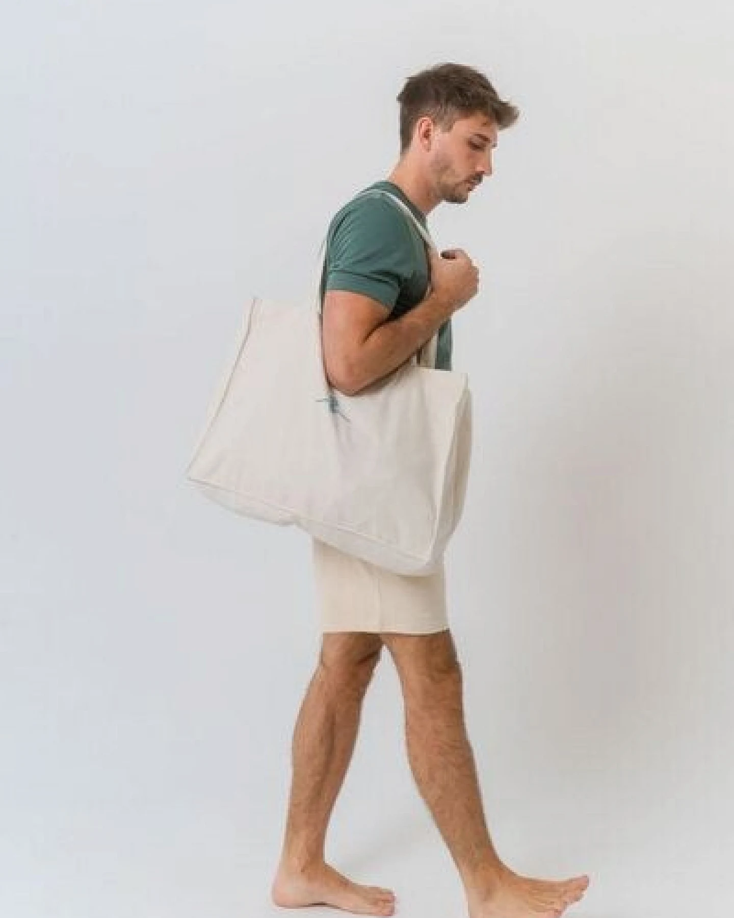 Greener Große Tasche aus recyceltem Segeltuch Inula – Ansicht 4