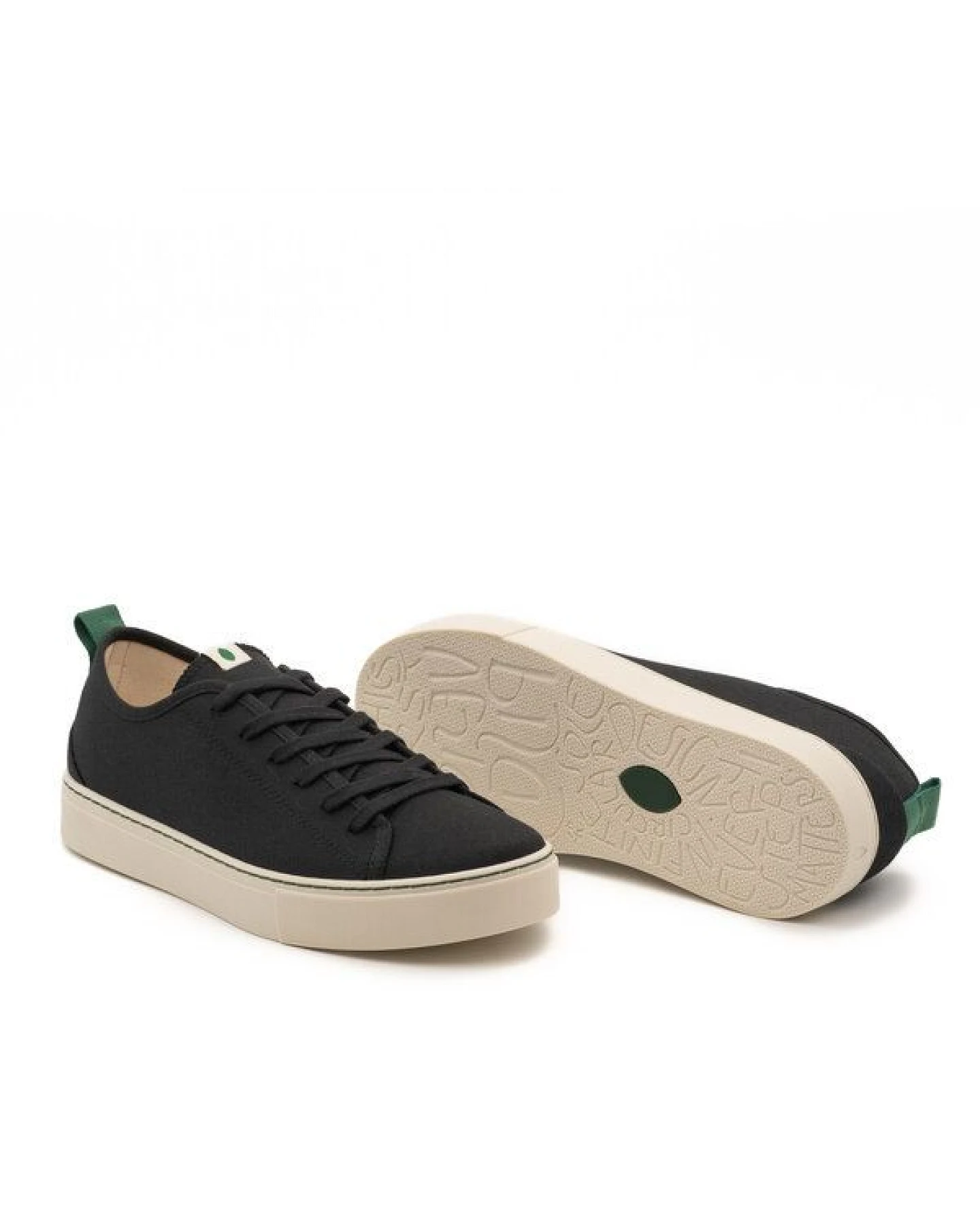 Vesica Piscis Footwear NIKOLA BLACK OF RECYCLED COTTON – Ansicht 2