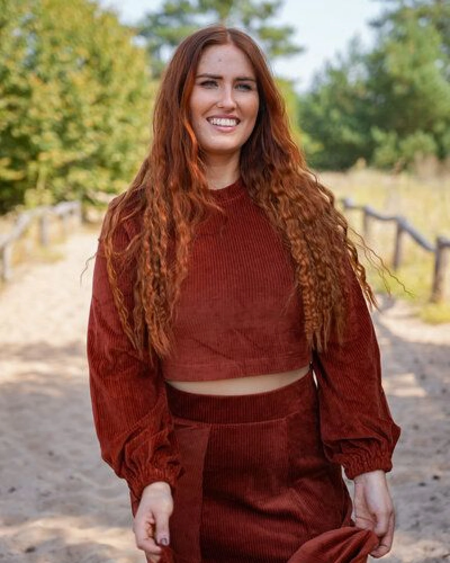 Vivien Joy Crop Cordpullover - Marleen Crop Pulli – Ansicht 4