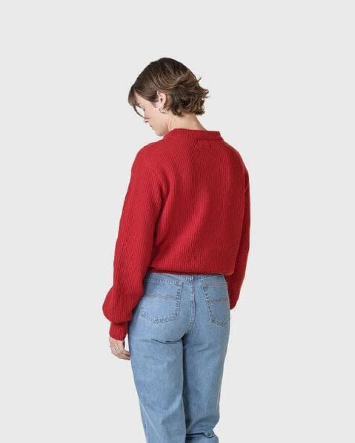Klitmøller Collective Merino-Pullover Modell: Gerda