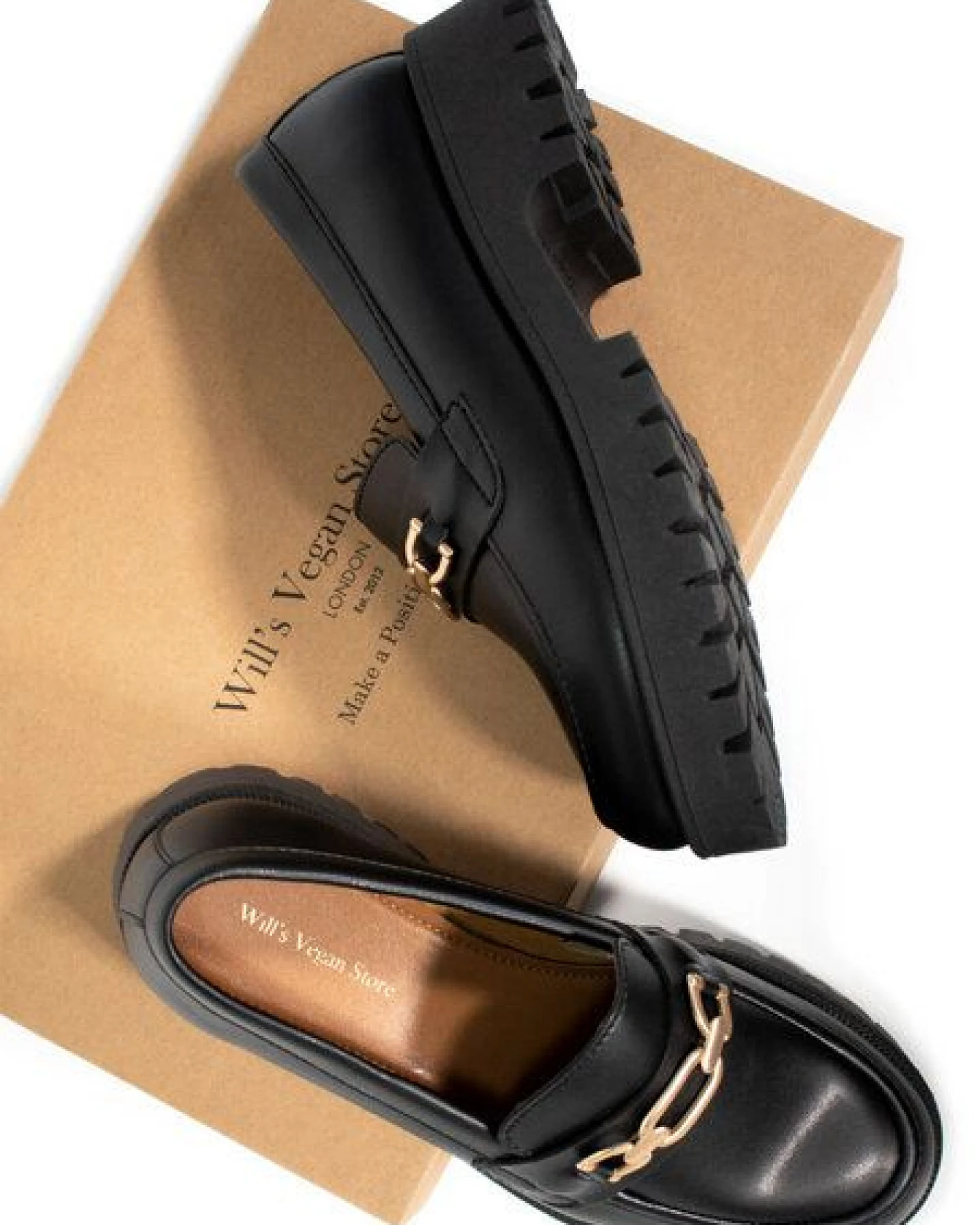 Will's Vegan Shop Laufsohle Loafers Damen – Ansicht 2