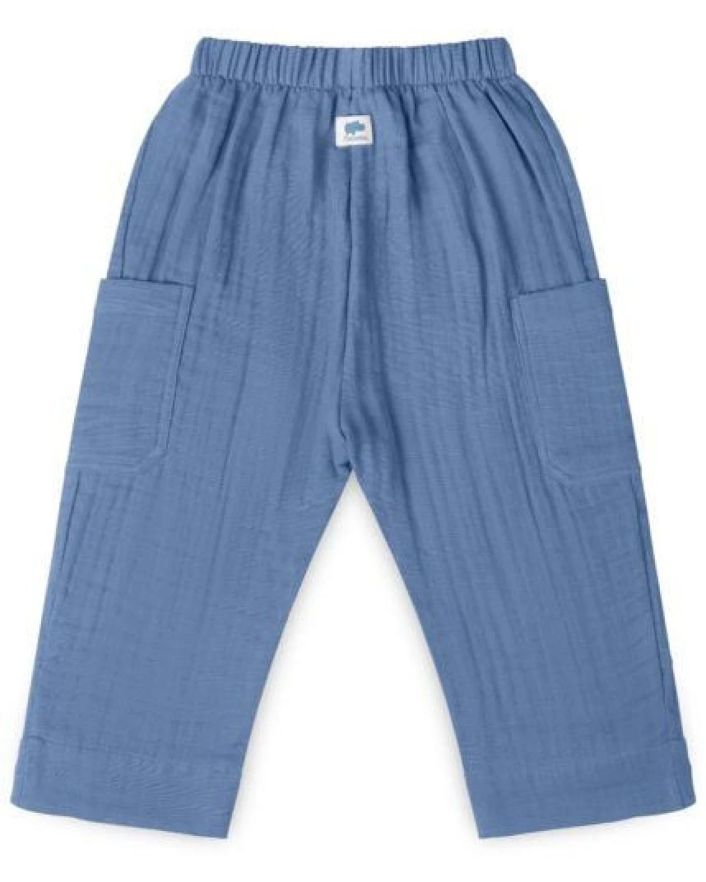 Mababu Zweifarbige Musselin-Hose – Ansicht 4