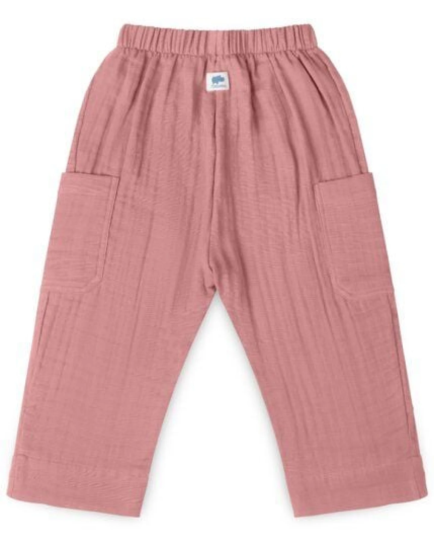 Mababu Zweifarbige Musselin-Hose – Ansicht 4