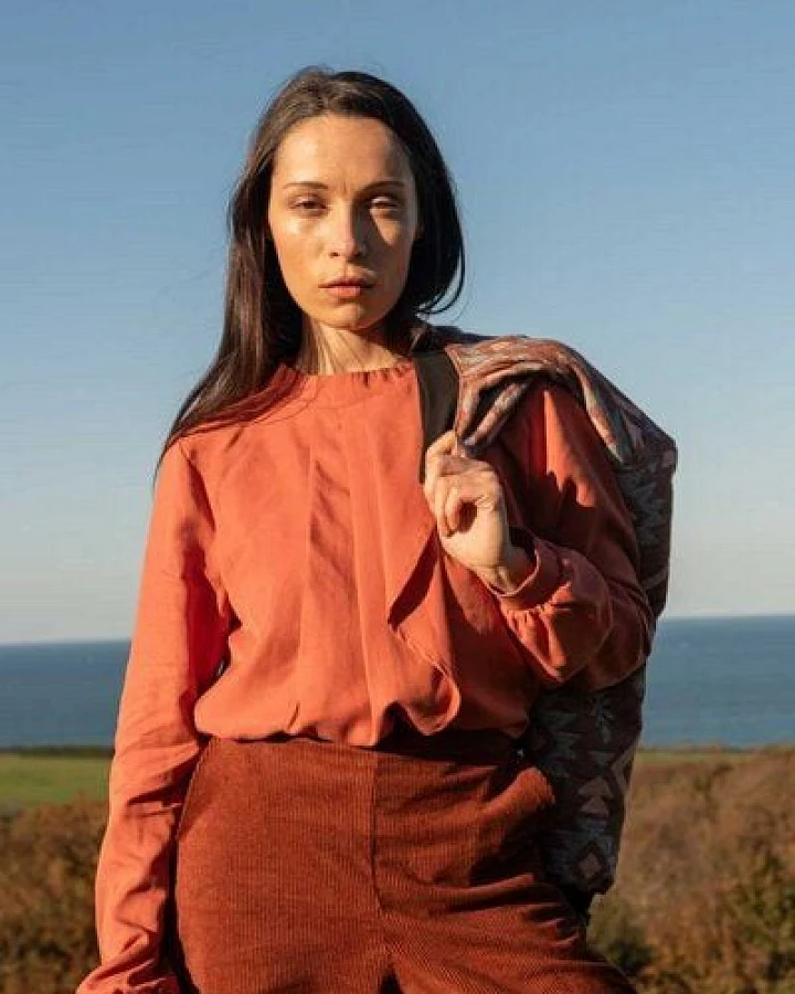 WiDDA berlin FRANS Bluse mit Volants aus TENCEL®