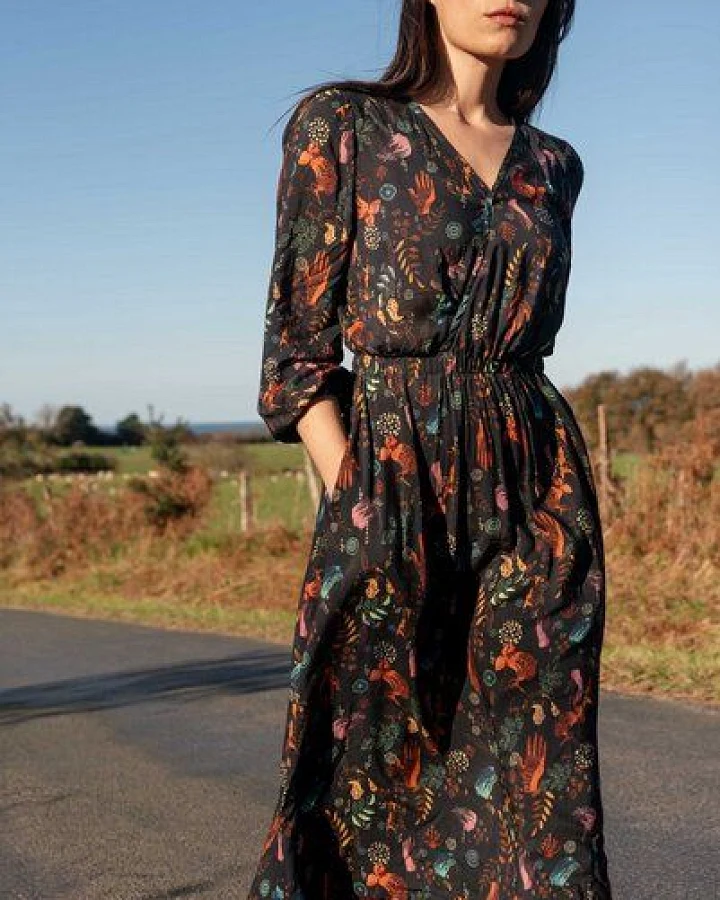 WiDDA berlin Kleid ONNY afri Print aus ECOVERO®