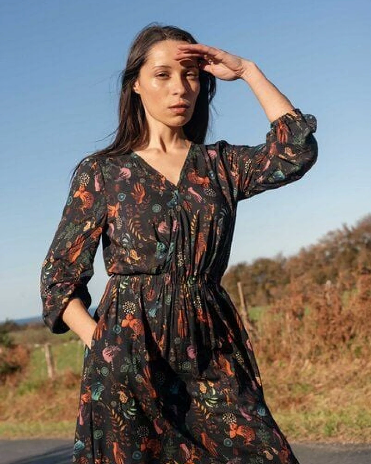 WiDDA berlin Kleid ONNY afri Print aus ECOVERO® – Ansicht 4