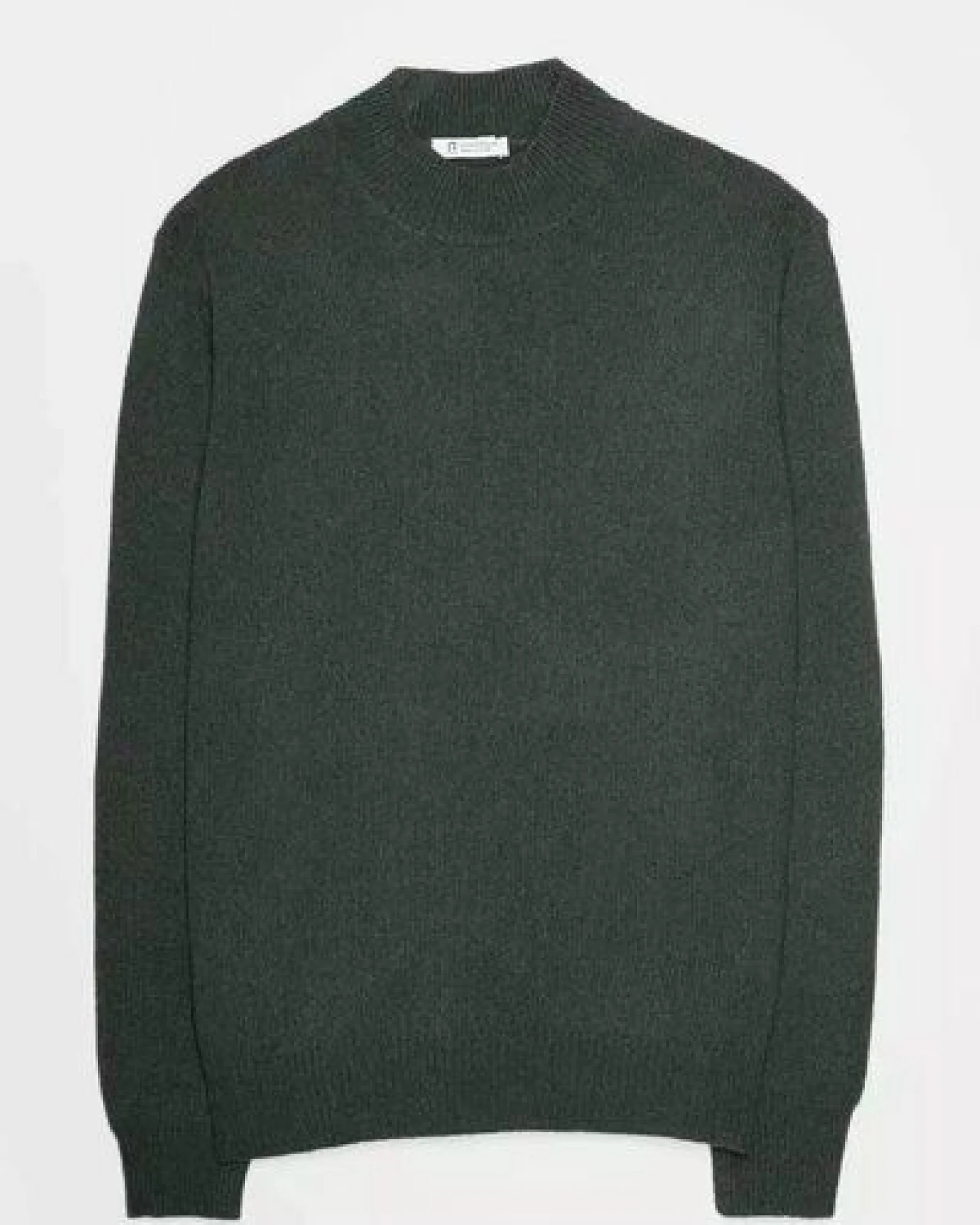 Rifò - Circular Fashion Made in Italy Stehkragenpullover aus recycteltem Kaschmir Modell: Clemente – Ansicht 3