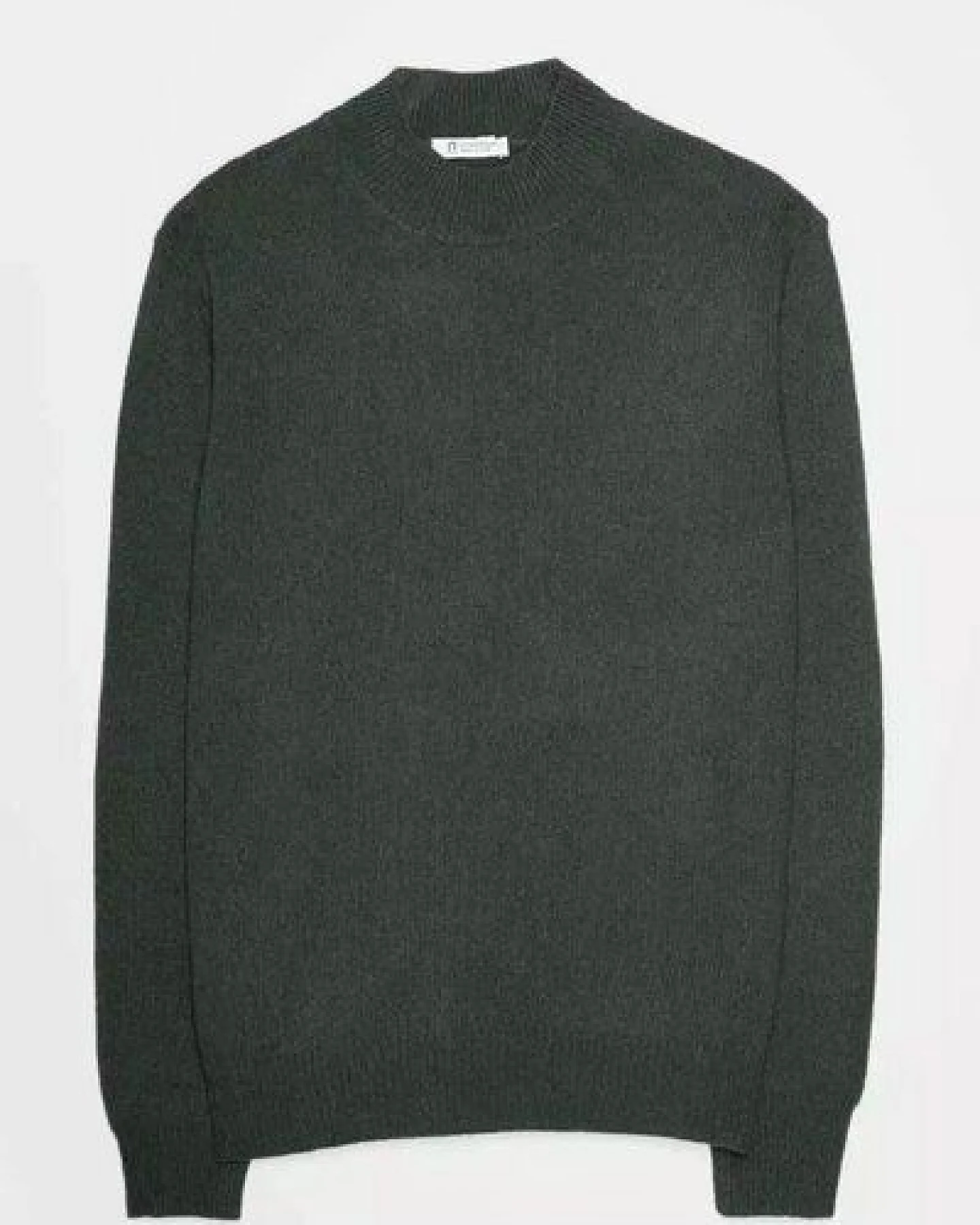 Rifò - Circular Fashion Made in Italy Stehkragenpullover aus recycteltem Kaschmir Modell: Clemente – Ansicht 3