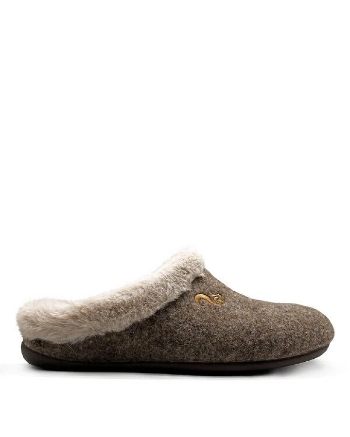 thies 1856 ® Rec Soft Slipper, aus rec. Wolle