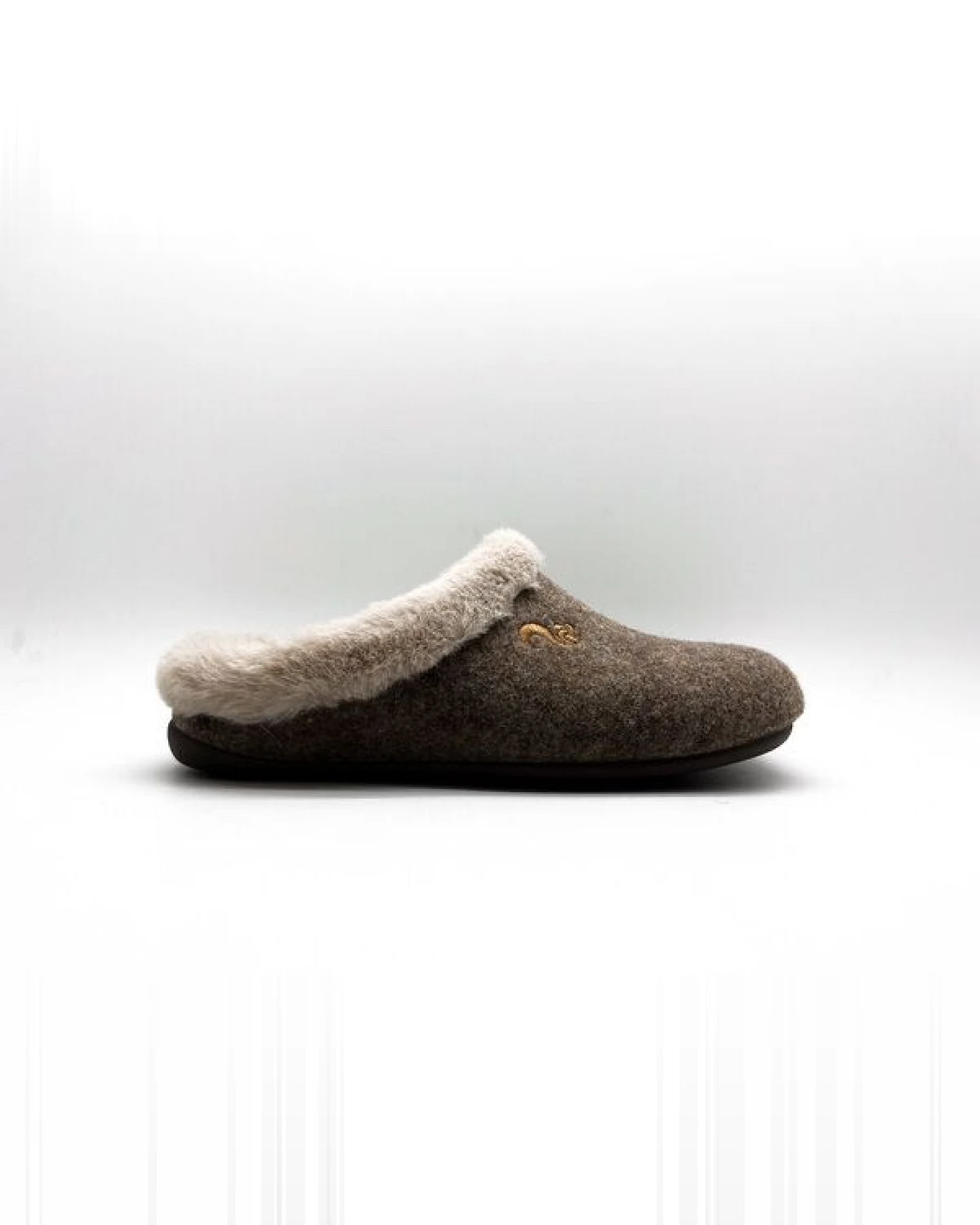 thies 1856 ® Rec Soft Slipper, aus rec. Wolle – Ansicht 2