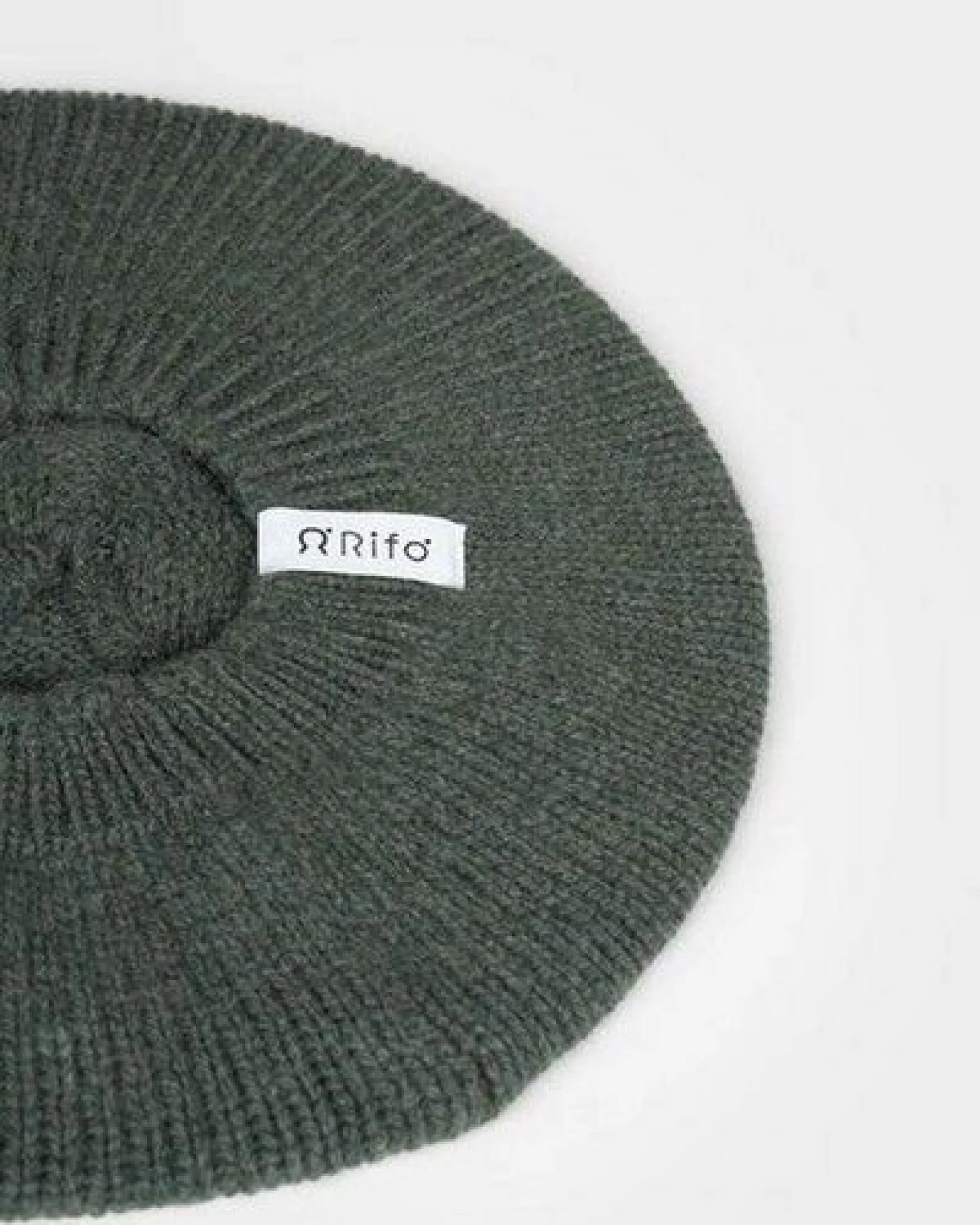 Rifò - Circular Fashion Made in Italy Woll Baskenmütze aus recycteltem Kaschmir Modell: Nicole – Ansicht 3