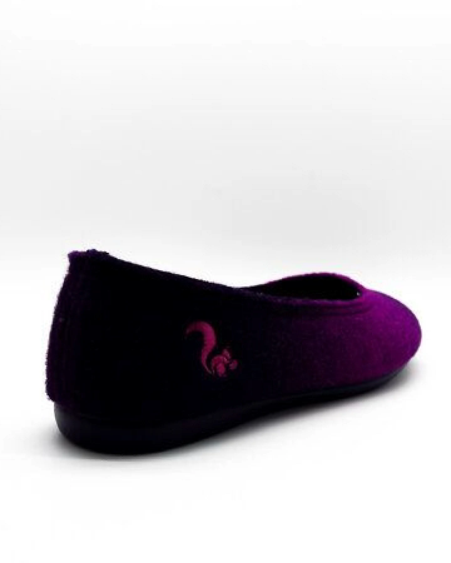 Hausschuh "thies ® Eco Shade Ballerina" aus weichem, recyceltem Wollfilz – Ansicht 4