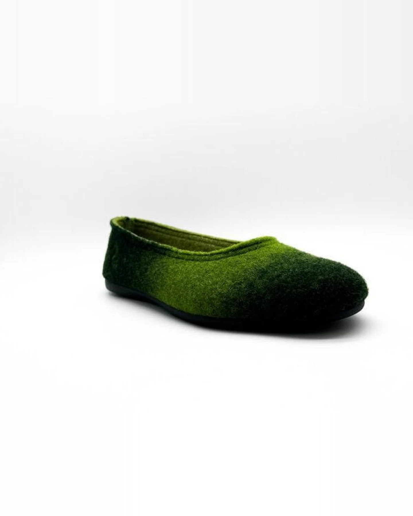 Hausschuh "thies ® Eco Shade Ballerina" aus weichem, recyceltem Wollfilz – Ansicht 4
