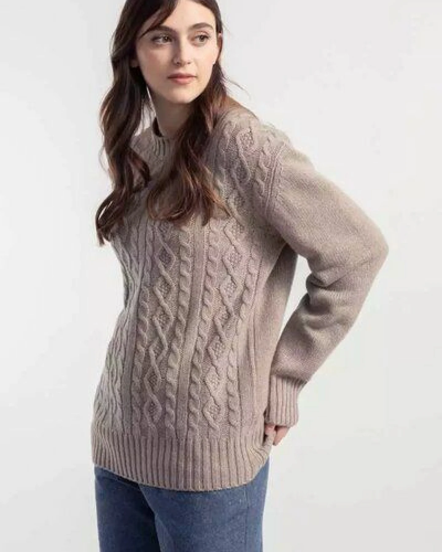 Rifò - Circular Fashion Made in Italy Wollpullover aus recyctelter Wolle Modell: Amos – Ansicht 2