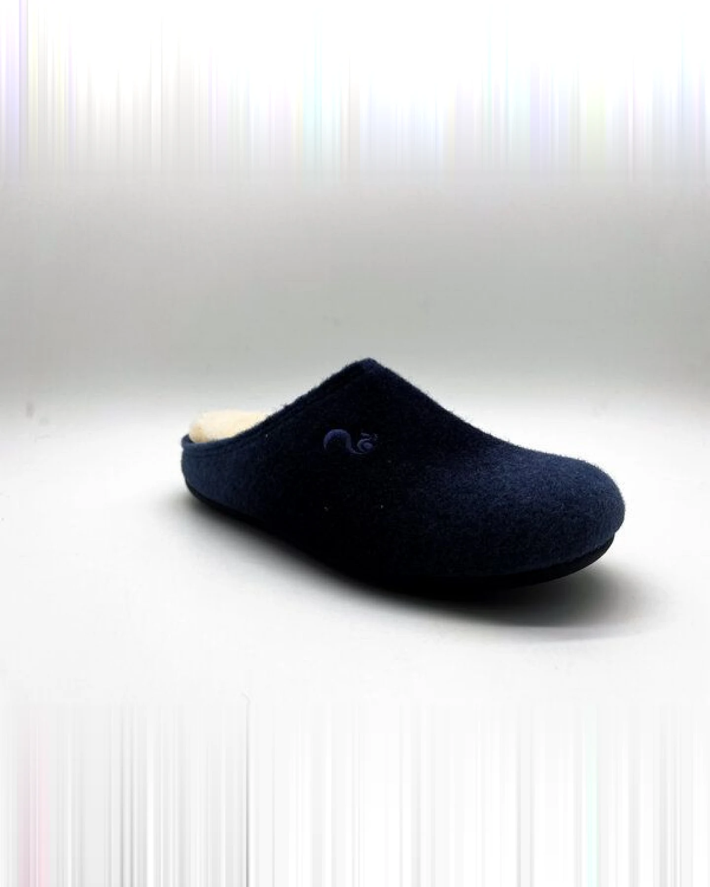 Hausschuh "thies ® Eco Shade Slipper" aus weichem, recyceltem Wollfilz – Ansicht 4