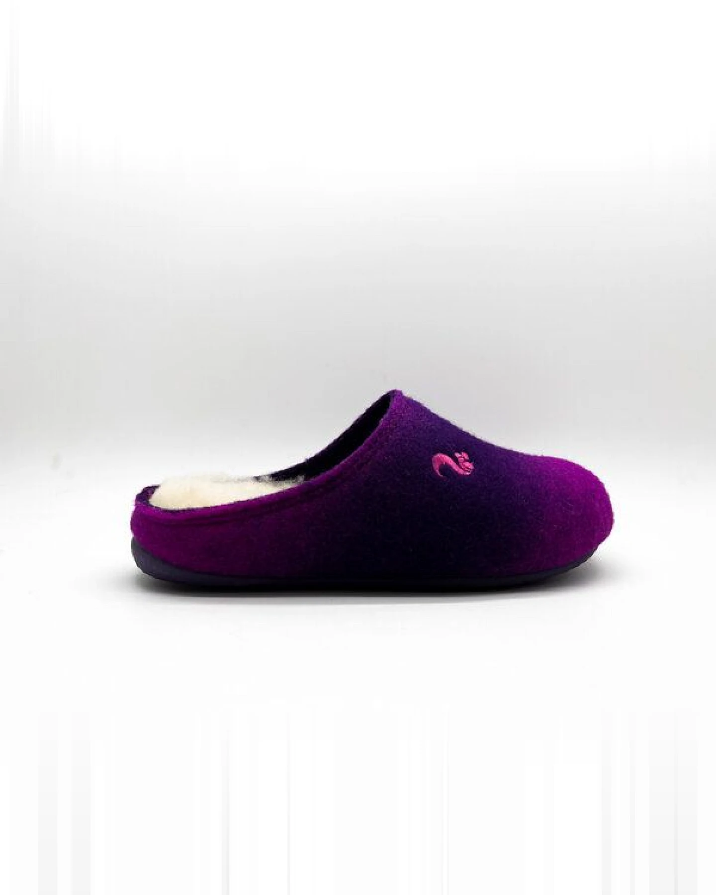 Hausschuh "thies ® Eco Shade Slipper" aus weichem, recyceltem Wollfilz – Ansicht 2