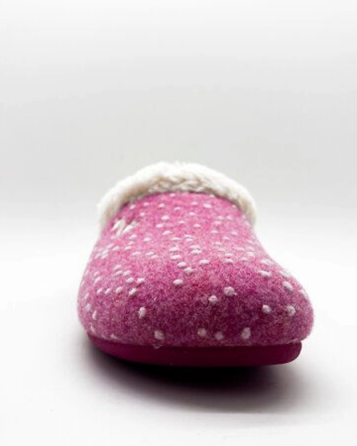 Hausschuh "thies ® Eco Snow Cozy Slipper" aus weichem Wollfilz, zert. Bio-Baumwolle – Ansicht 3
