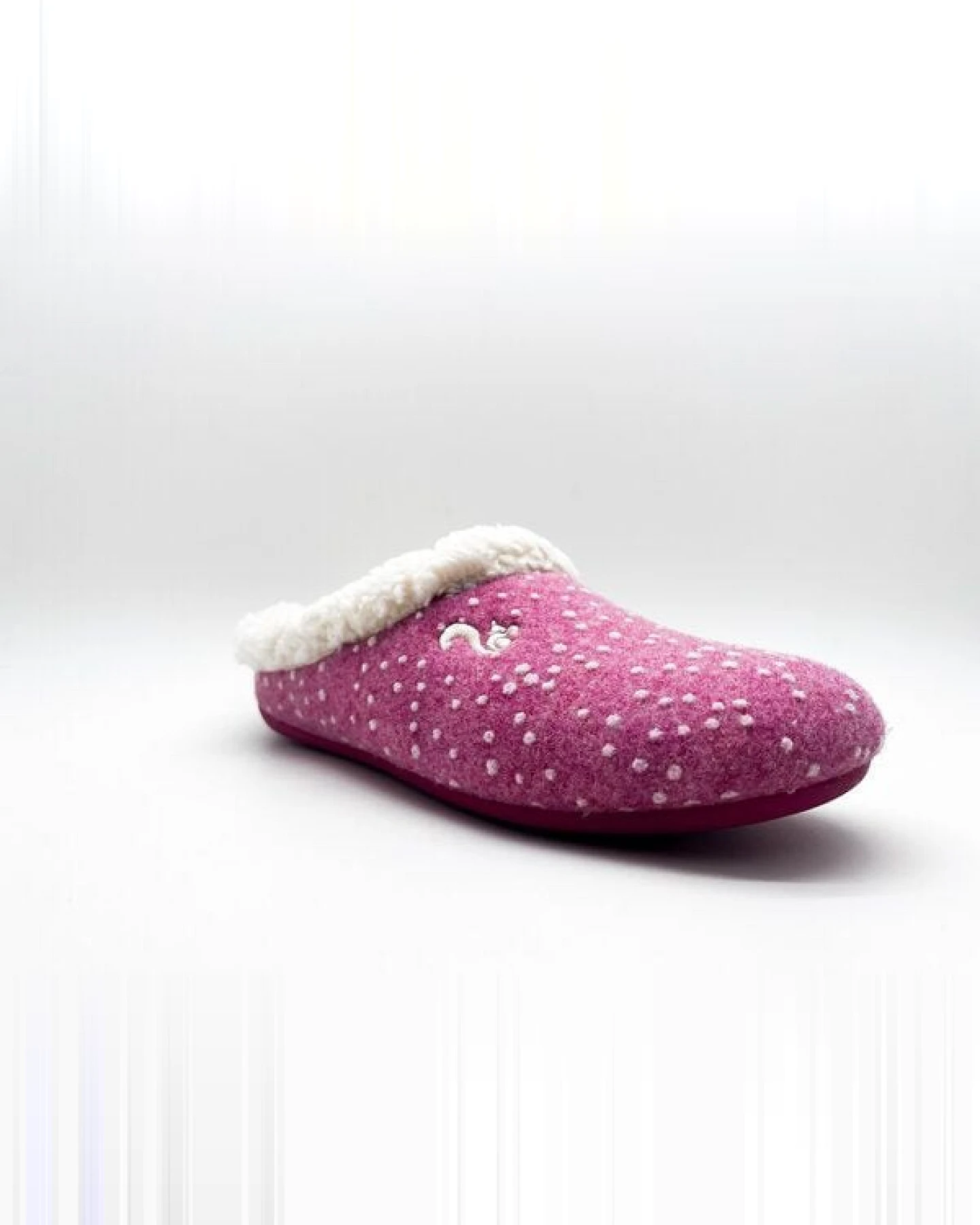 Hausschuh "thies ® Eco Snow Cozy Slipper" aus weichem Wollfilz, zert. Bio-Baumwolle – Ansicht 4