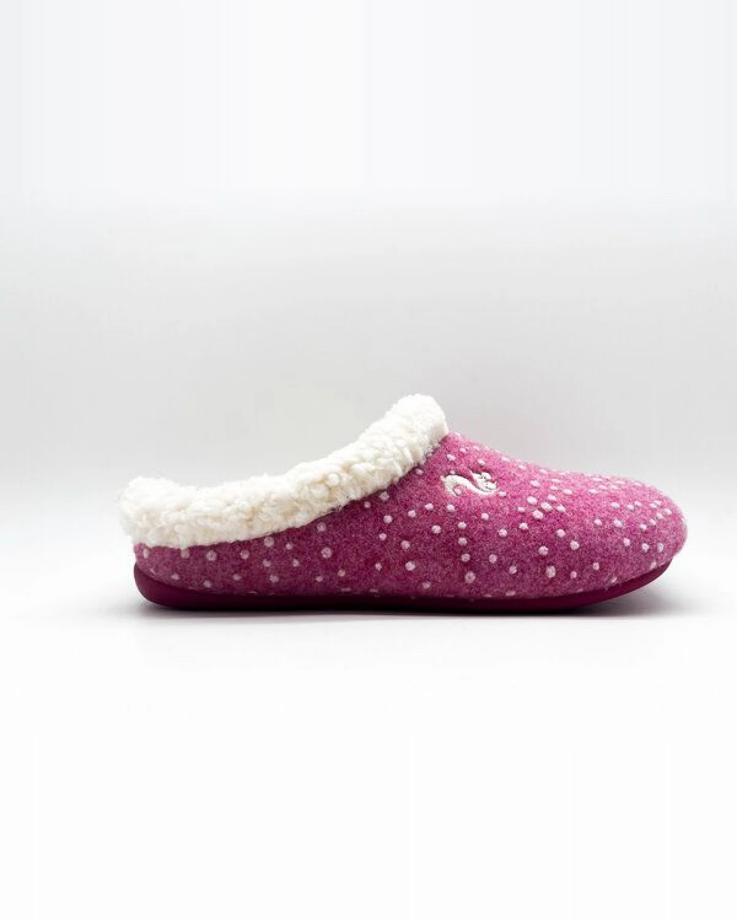 Hausschuh "thies ® Eco Snow Cozy Slipper" aus weichem Wollfilz, zert. Bio-Baumwolle – Ansicht 2