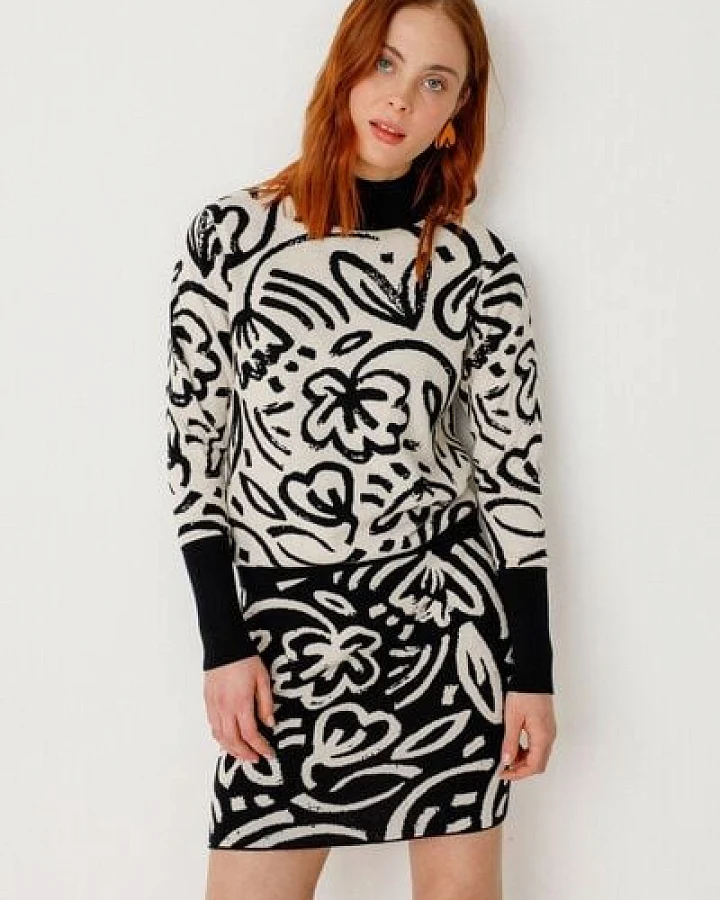 SKFK Pullover aus Bio-Baumwolle - Dunixe - Garden
