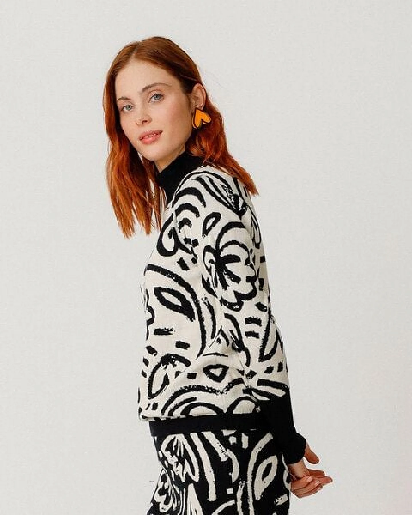 SKFK Pullover aus Bio-Baumwolle - Dunixe - Garden – Ansicht 2
